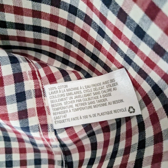Plaid Button Down Shirt - size large - Picture 5 of 5